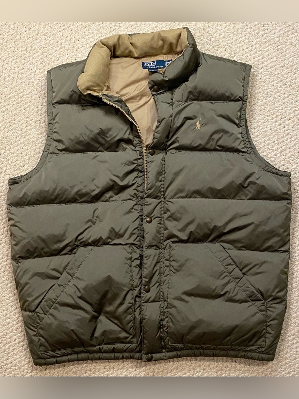Polo Ralph Lauren 2XLT Mens Down Puffer Vest Jacket
